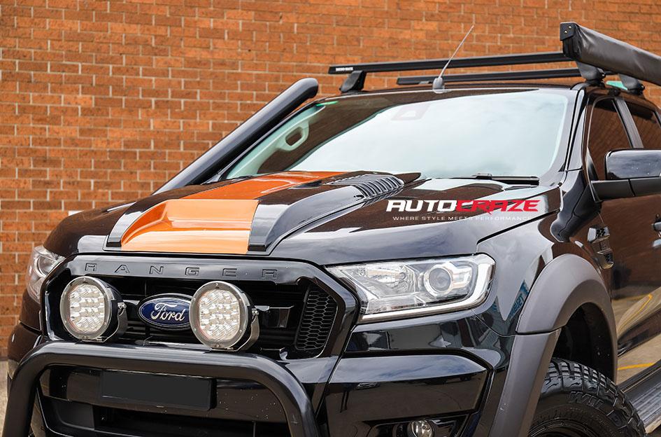 FORD RANGER SHOK MATTE BLACK